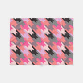 ファッションヴィンテージかわいいパタスタイリッシューン フリースブランケット (正面(横))