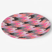 ファッションヴィンテージかわいいパタスタイリッシューン ペーパープレート (アングル)