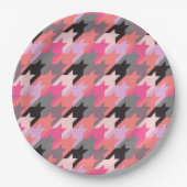 ファッションヴィンテージかわいいパタスタイリッシューン ペーパープレート (正面)