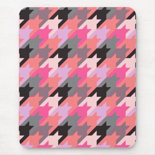 ファッションヴィンテージかわいいパタスタイリッシューン マウスパッド (正面)