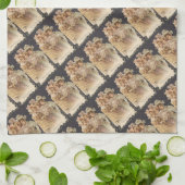 ファッションヴィンテージビクトリアンクリスマスキッチンタオル キッチンタオル (折り畳み)