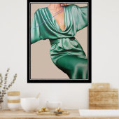 ファッションヴィンテージポスター ポスター (キッチン)