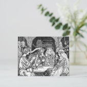 ファッション中世グリーティングカード カード (スタンド正面)