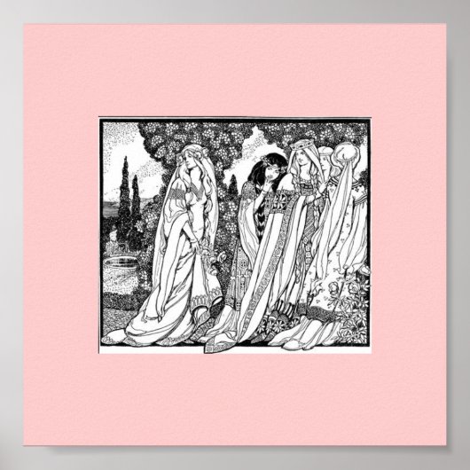 ファッション中世ポスター ポスター (正面)