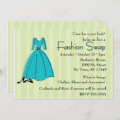 ファッション交換 招待状 (正面/裏面)