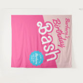 ファッション人形の誕生日パーティー タペストリー (正面(横))