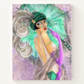 ファッション傘 ノートブック (裏面)