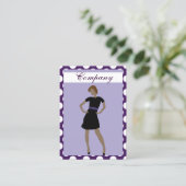 ファッション名刺 名刺 (スタンド正面)