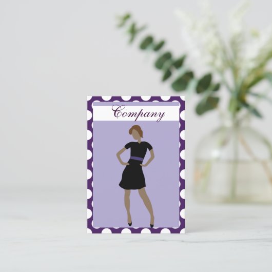 ファッション名刺 名刺 (スタンド正面)