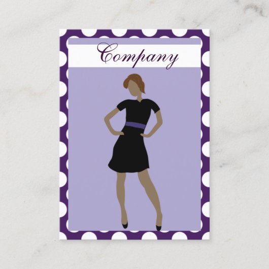 ファッション名刺 名刺 (正面)