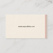 ファッション名刺 名刺 (裏面)