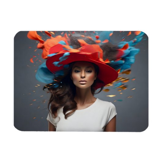 ファッション女素晴らし芸 マグネット (横)