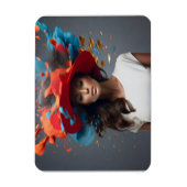 ファッション女素晴らし芸 マグネット (縦)