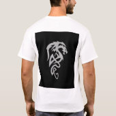 ファッション好きTシャツデザイン Tシャツ (裏面)