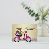 ファッション小物の財布のジュエリーの紫色の金ゴールド2 名刺 (スタンド正面)