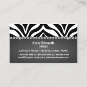 ファッション小物及びジュエリー 名刺 (裏面)