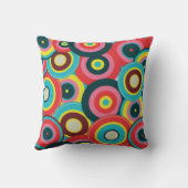 ファッション幾何学的ヴィンテージ – パタスタイリッシューン クッション (裏面)