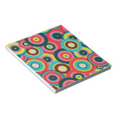 ファッション幾何学的ヴィンテージ – パタスタイリッシューン ノートパッド (アングル)