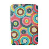 ファッション幾何学的ヴィンテージ – パタスタイリッシューン バスマット (正面縦)