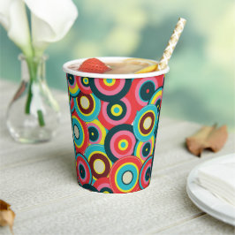 ファッション幾何学的ヴィンテージ – パタスタイリッシューン 紙コップ