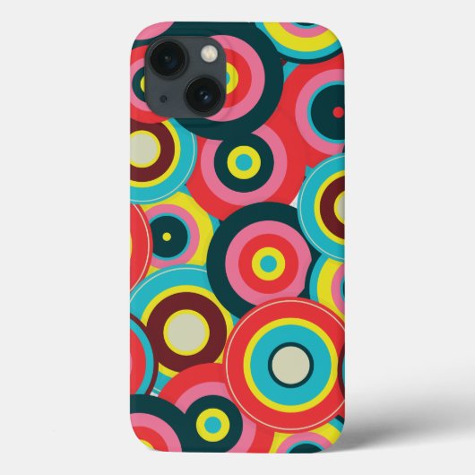 ファッション幾何学的ヴィンテージ – パタスタイリッシューン Case-Mate iPhoneケース (裏面)