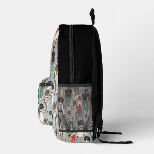 ファッション感じと素晴らしい プリントバックパック (右)