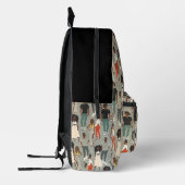 ファッション感じと素晴らしい プリントバックパック (左)