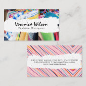 ファッション服 | 設計者 名刺 (正面/裏面)