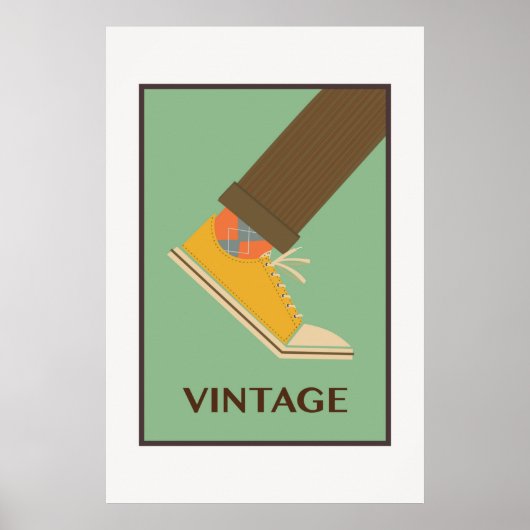 ファッション未編集ヴィンテージ写真Old Eutitic Pict ポスター (正面)