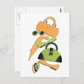 ファッション検索 ポストカード (正面/裏面)