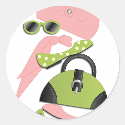 ファッション検索 ラウンドシール (正面)