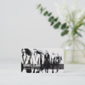 ファッション業 名刺 (スタンド正面)