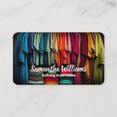 ファッション業 名刺 (正面)