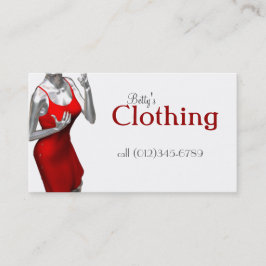 ファッション業 名刺