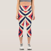 ファッション正方形 カプリレギンス (正面)