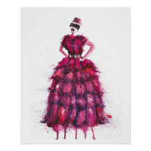 ファッション流行の女