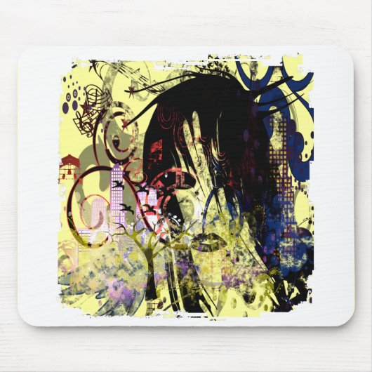 ファッション深呼吸 マウスパッド (正面)