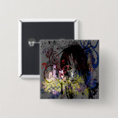 ファッション深呼吸 缶バッジ (正面&裏面)