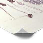 ファッション男性へと女性， 1830 ポスター (角)