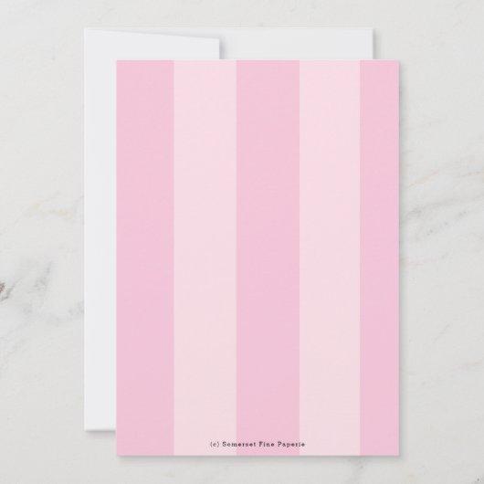 ファッション第16誕生日シフェミニンックガーリー 招待状 (裏面)