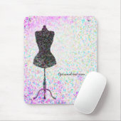 ファッション紙吹雪マネキンモダンパーソナライズされた マウスパッド (マウス)