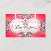 ファッション結婚ズクラエレガントウングリッターバス 名刺 (正面)