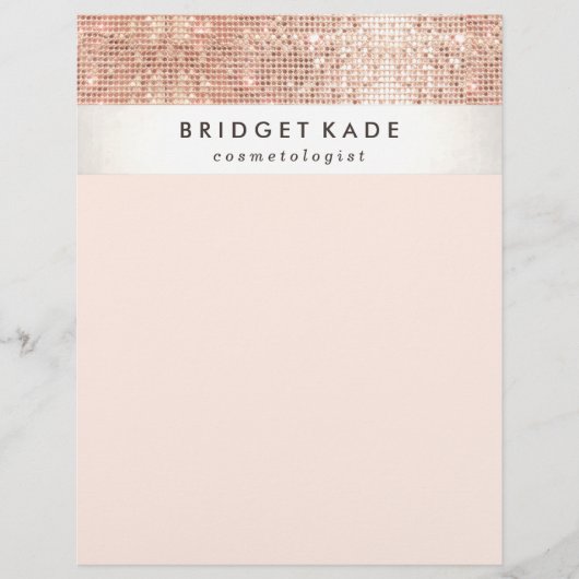 ファッション美しいサロンフェイク銅セクイン チラシ (正面)