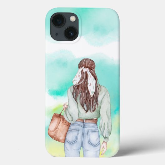 ファッション美少女 Case-Mate iPhoneケース (裏面)