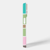 ファッション色抽象芸術四角形パターン Case-Mate iPhoneケース (裏面 / 右)