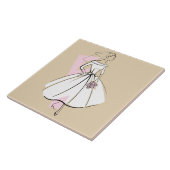 ファッション花嫁ニュートラルタイル タイル (側面)