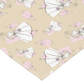 ファッション花嫁ニュートラル数々のグループランナー ショートテーブルランナー (コーナー)