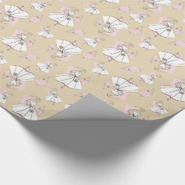 ファッション花嫁ニュートラル数々のラッピング紙 ラッピングペーパー