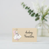 ファッション花嫁ニュートラル 名刺 (スタンド正面)