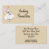 ファッション花嫁ニュートラル 名刺 (正面/裏面)